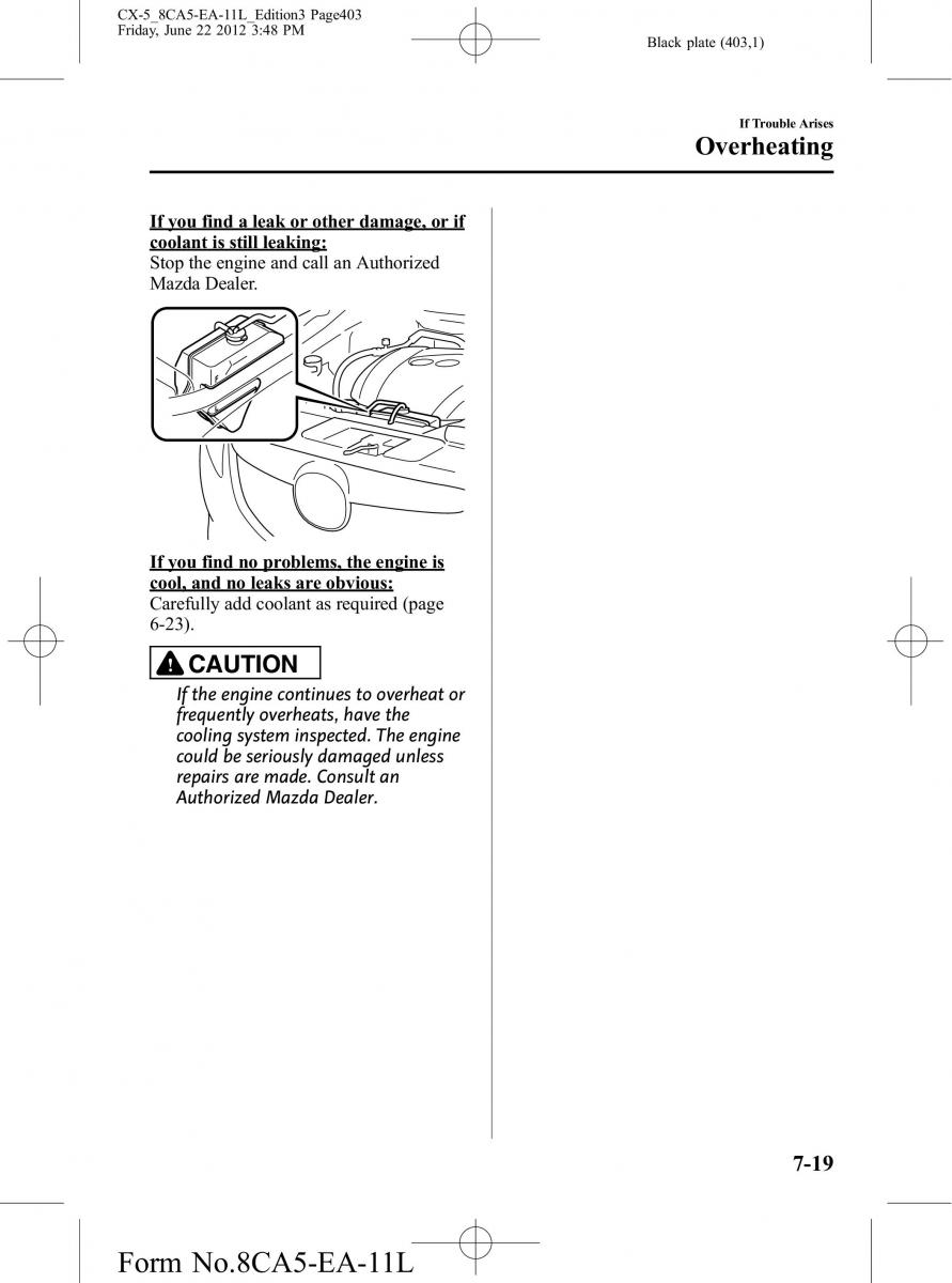 Mazda CX 5 owners manual / page 403