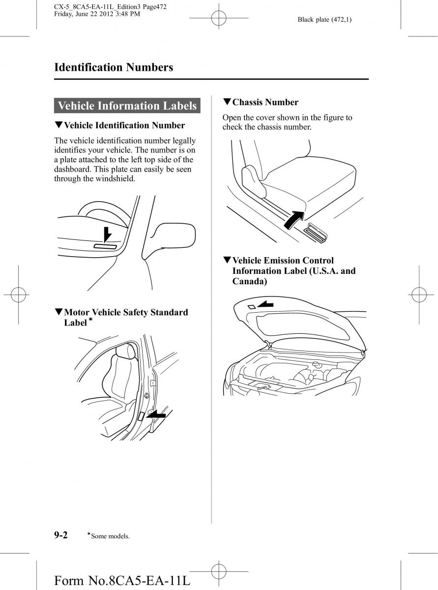 Mazda CX 5 owners manual / page 472