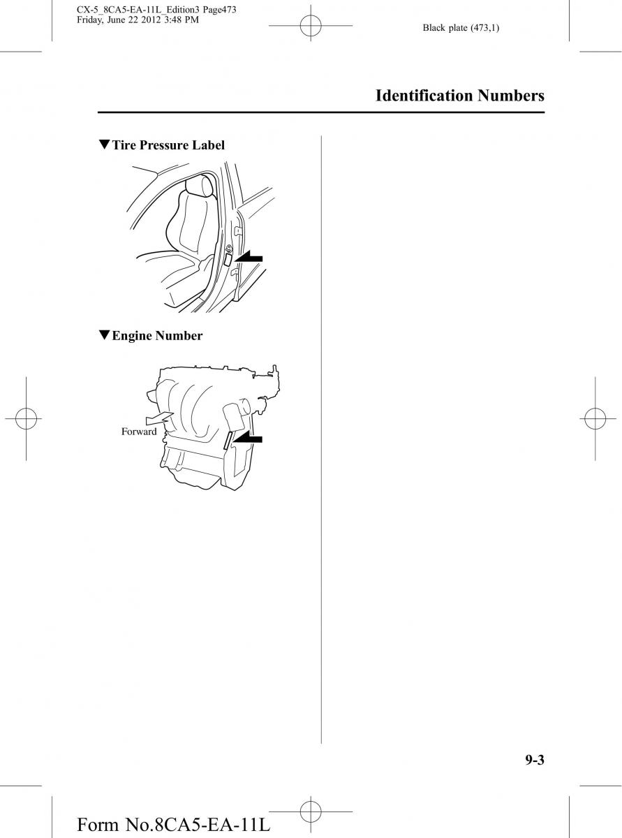 Mazda CX 5 owners manual / page 473