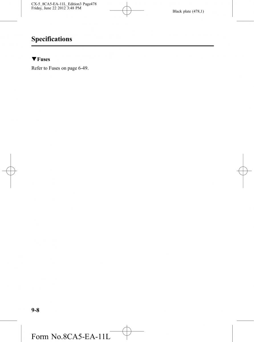 Mazda CX 5 owners manual / page 478