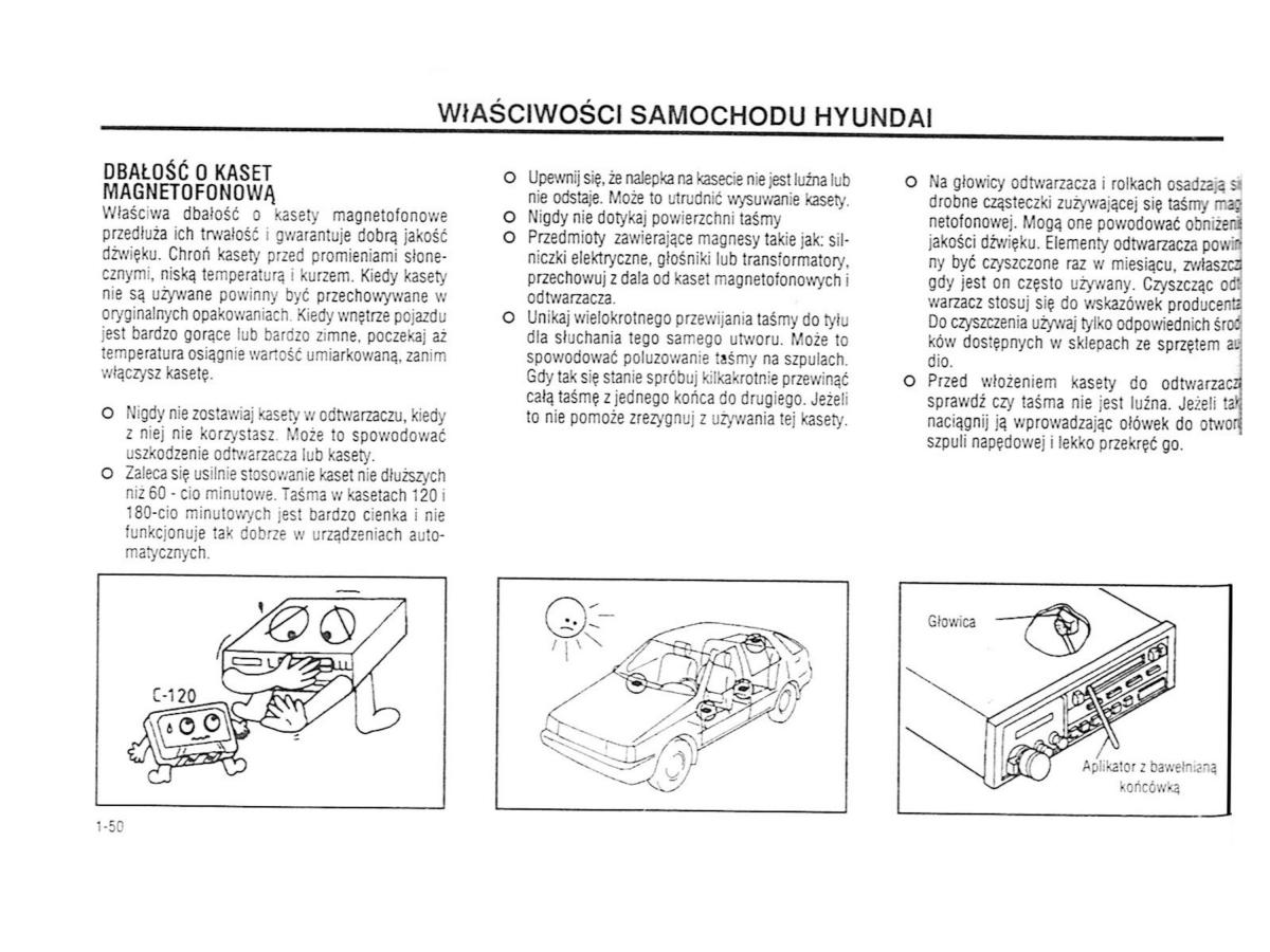 Hyundai Accent X3 Pony Excel instrukcja obslugi / page 56