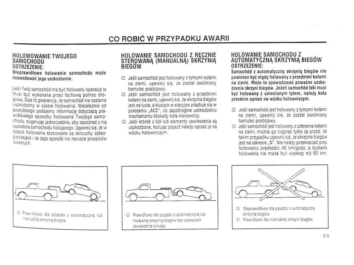 Hyundai Accent X3 Pony Excel instrukcja obslugi / page 81