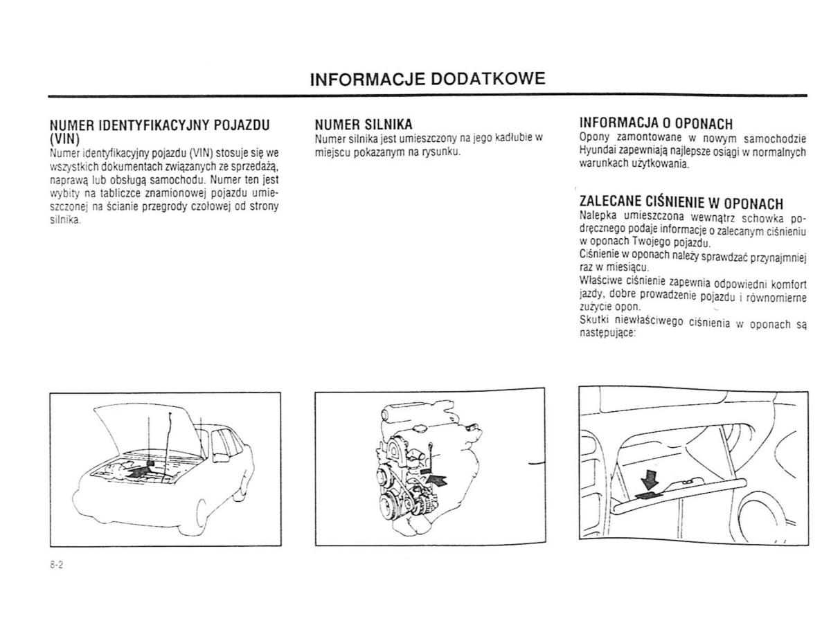 Hyundai Accent X3 Pony Excel instrukcja obslugi / page 120