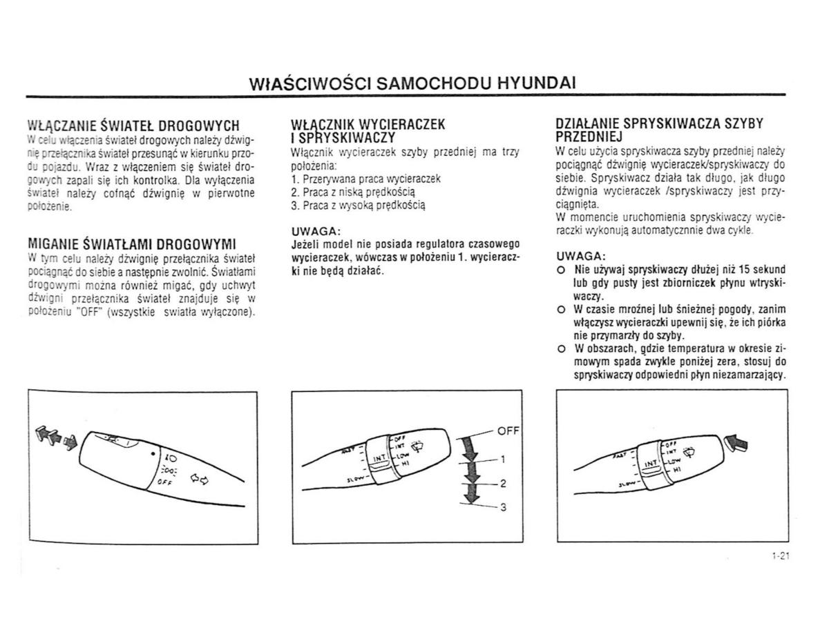 Hyundai Accent X3 Pony Excel instrukcja obslugi / page 27