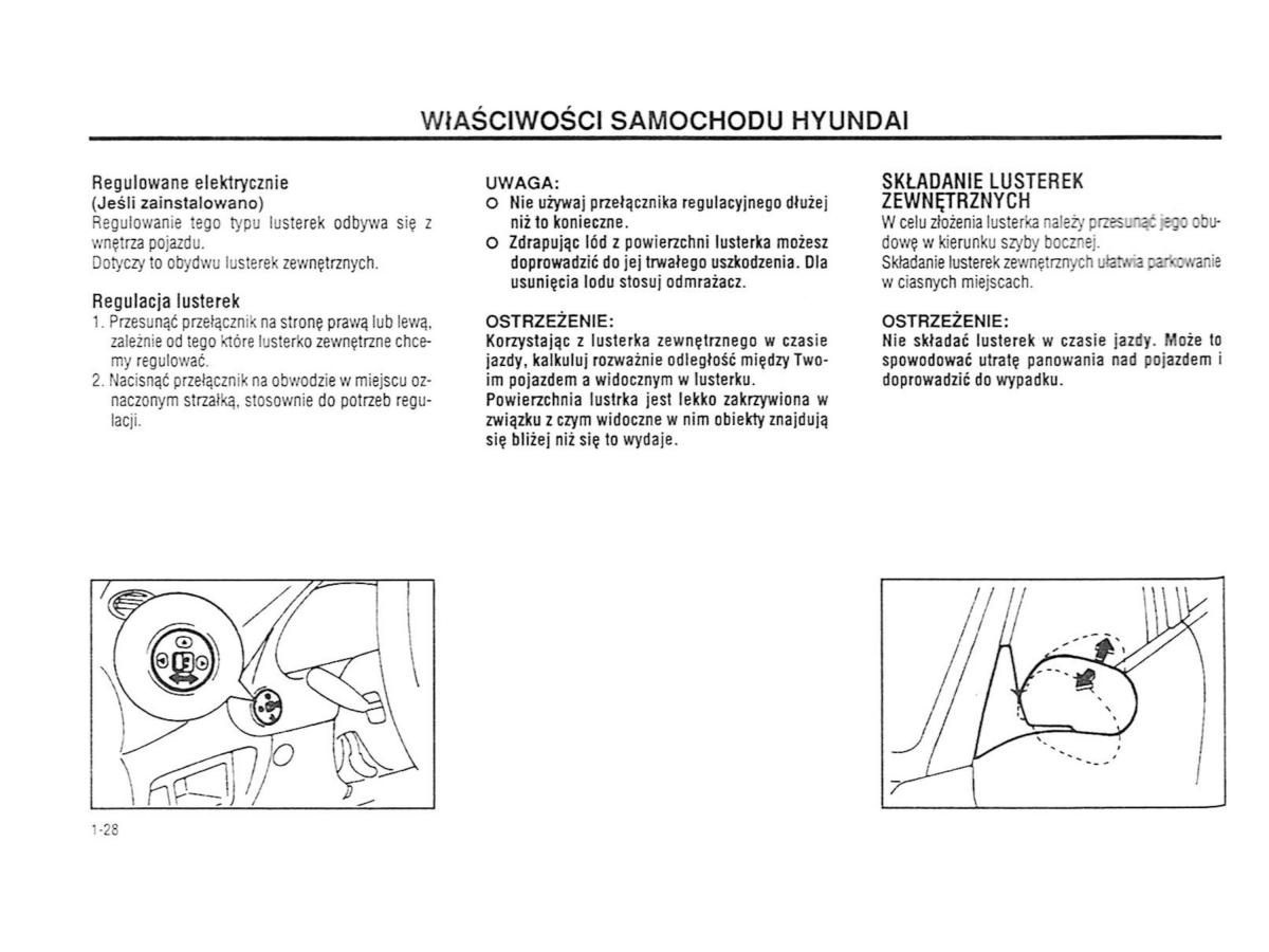 Hyundai Accent X3 Pony Excel instrukcja obslugi / page 34