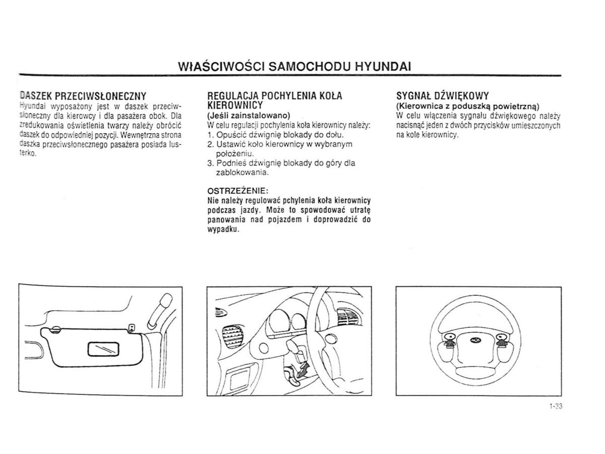 Hyundai Accent X3 Pony Excel instrukcja obslugi / page 39