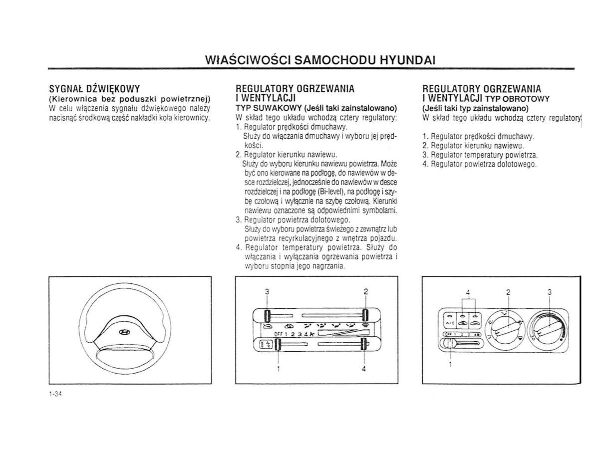 Hyundai Accent X3 Pony Excel instrukcja obslugi / page 40