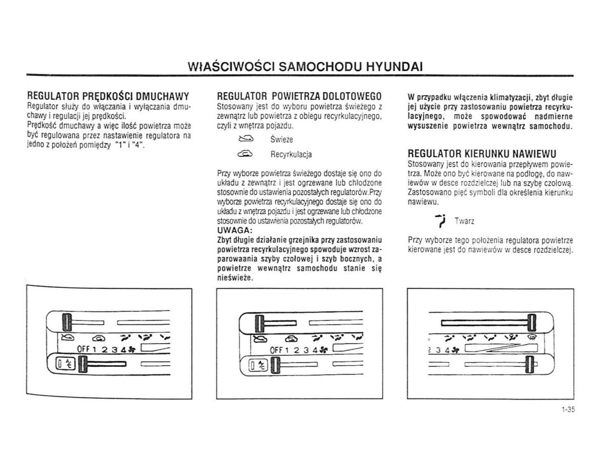 Hyundai Accent X3 Pony Excel instrukcja obslugi / page 41