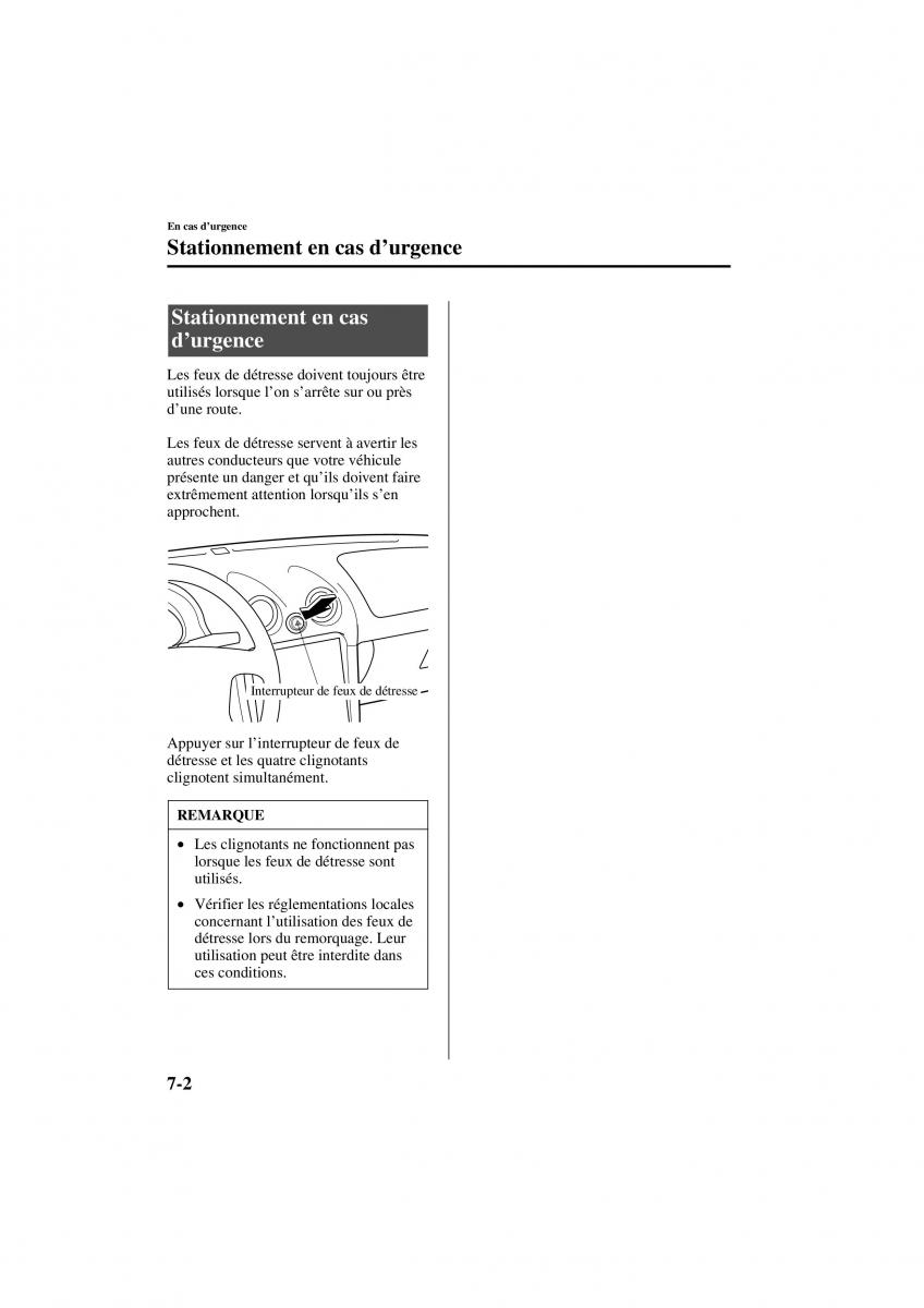 Mazda MX 5 Miata NB II 2 manuel du proprietaire / page 170