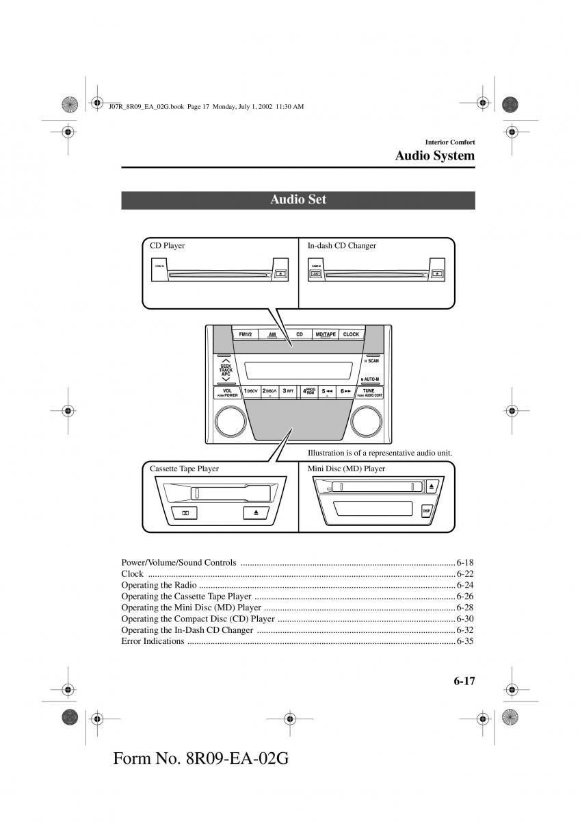 Mazda MX 5 Miata NB II 2 owners manual / page 136