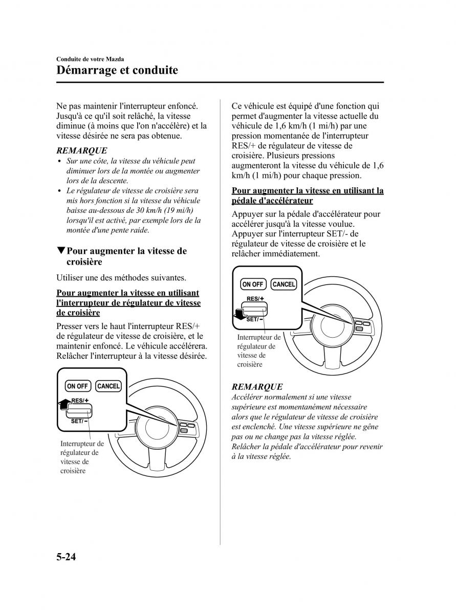 Mazda MX 5 Miata NC III 3 manuel du proprietaire / page 188