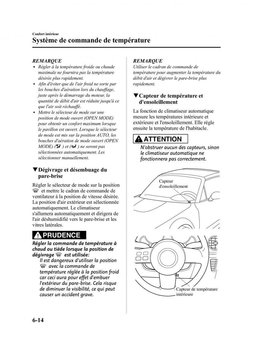 Mazda MX 5 Miata NC III 3 manuel du proprietaire / page 248