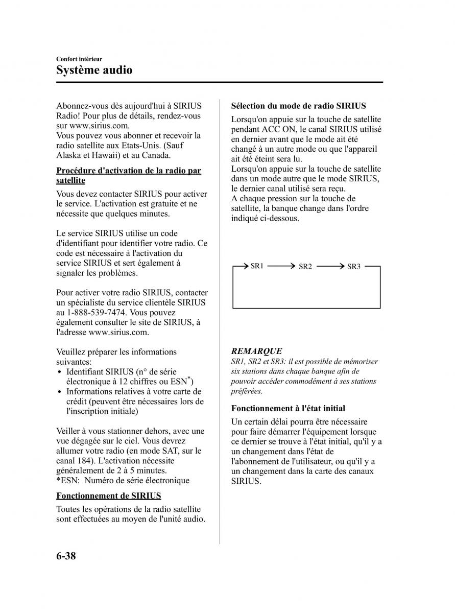 Mazda MX 5 Miata NC III 3 manuel du proprietaire / page 272