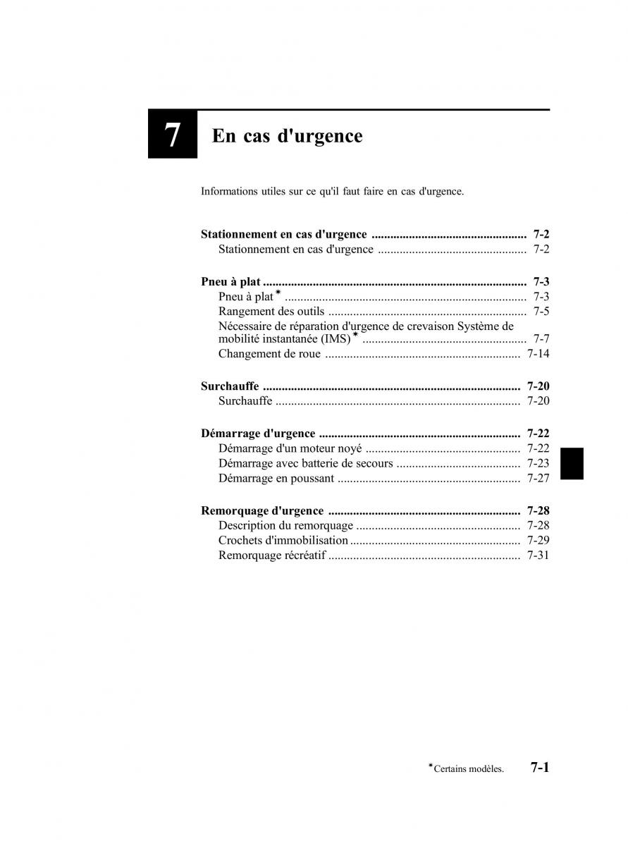 Mazda MX 5 Miata NC III 3 manuel du proprietaire / page 327