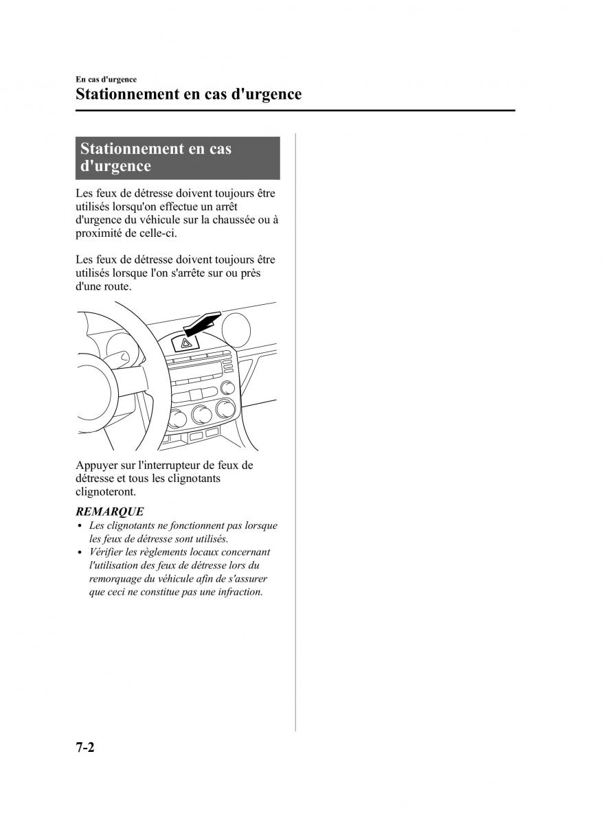 Mazda MX 5 Miata NC III 3 manuel du proprietaire / page 328