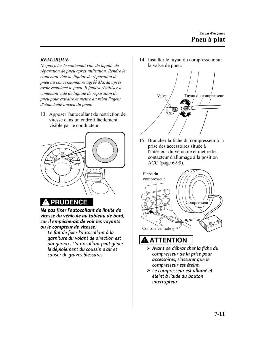 Mazda MX 5 Miata NC III 3 manuel du proprietaire / page 337