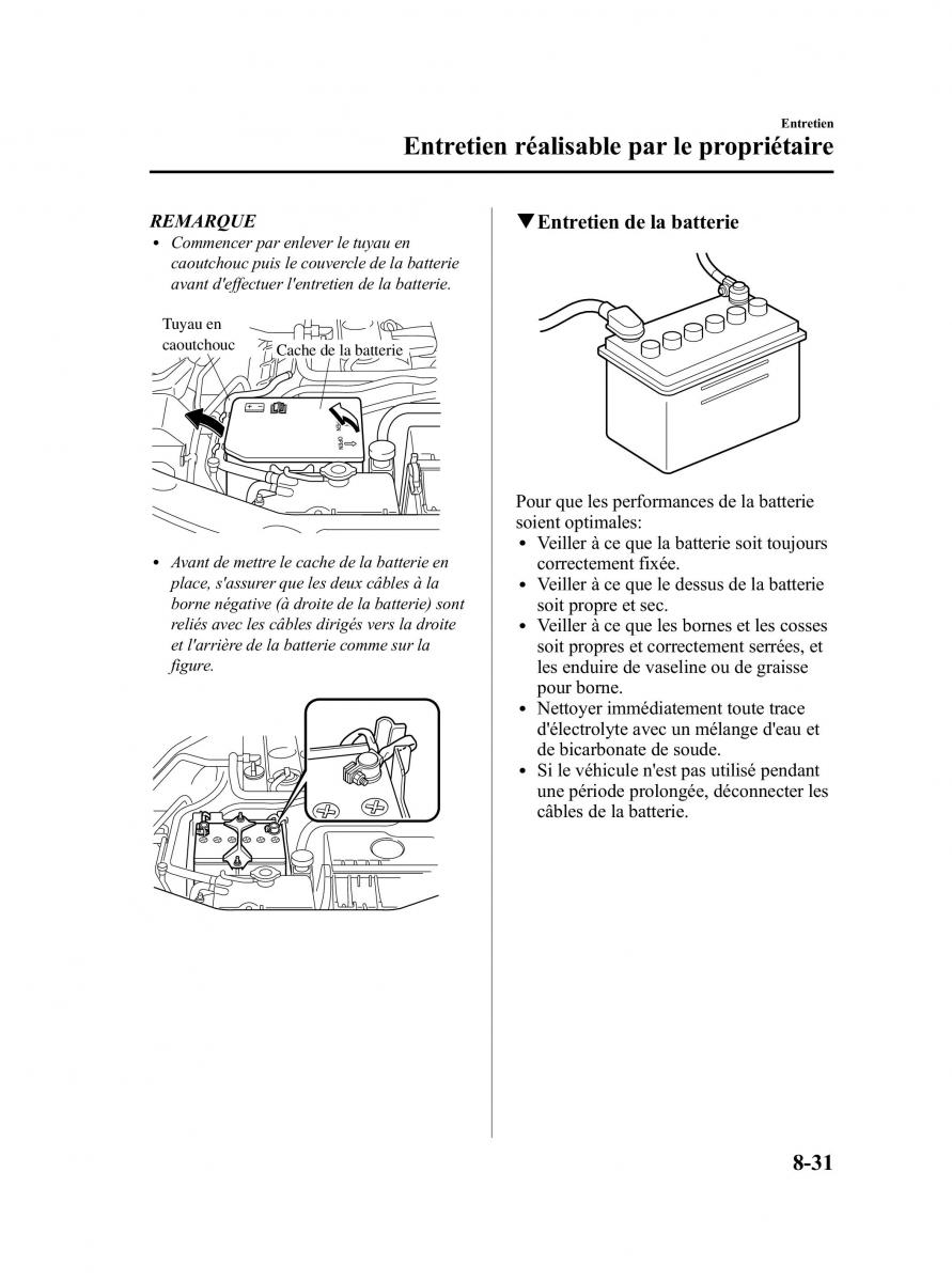 Mazda MX 5 Miata NC III 3 manuel du proprietaire / page 389