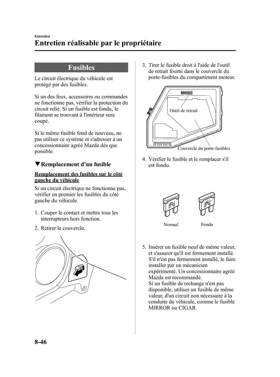 Mazda MX 5 Miata NC III 3 manuel du proprietaire / page 404