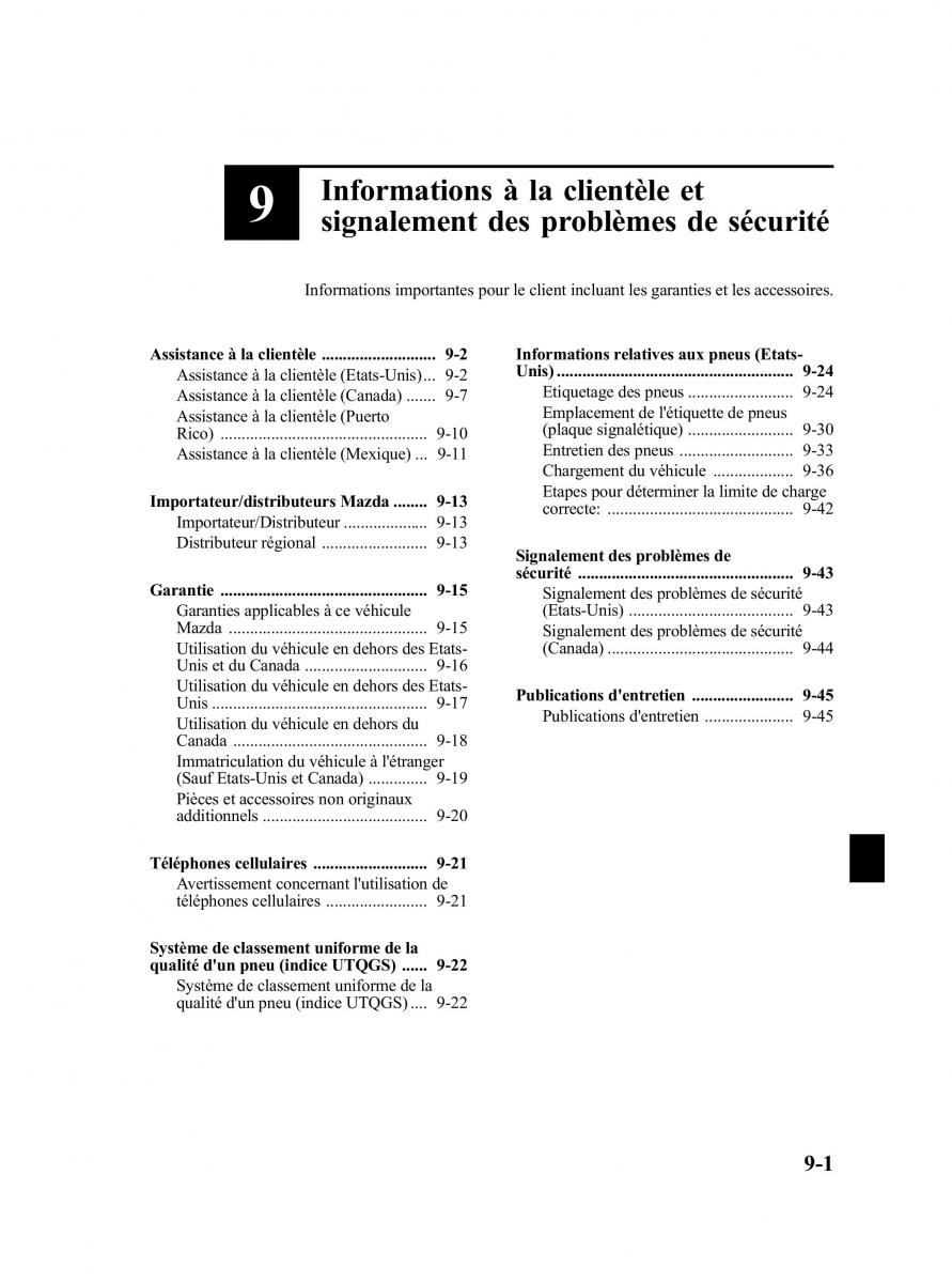 Mazda MX 5 Miata NC III 3 manuel du proprietaire / page 419