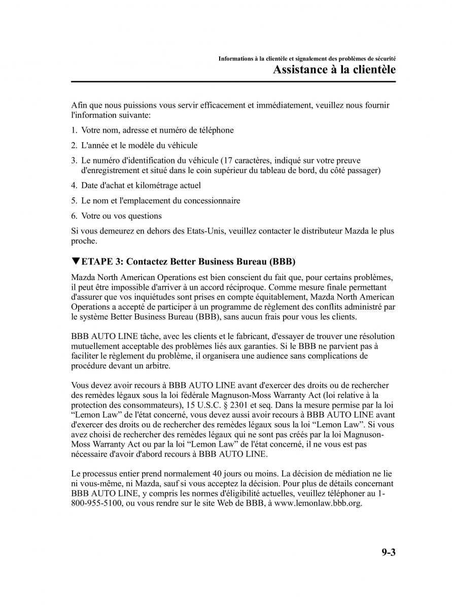 Mazda MX 5 Miata NC III 3 manuel du proprietaire / page 421