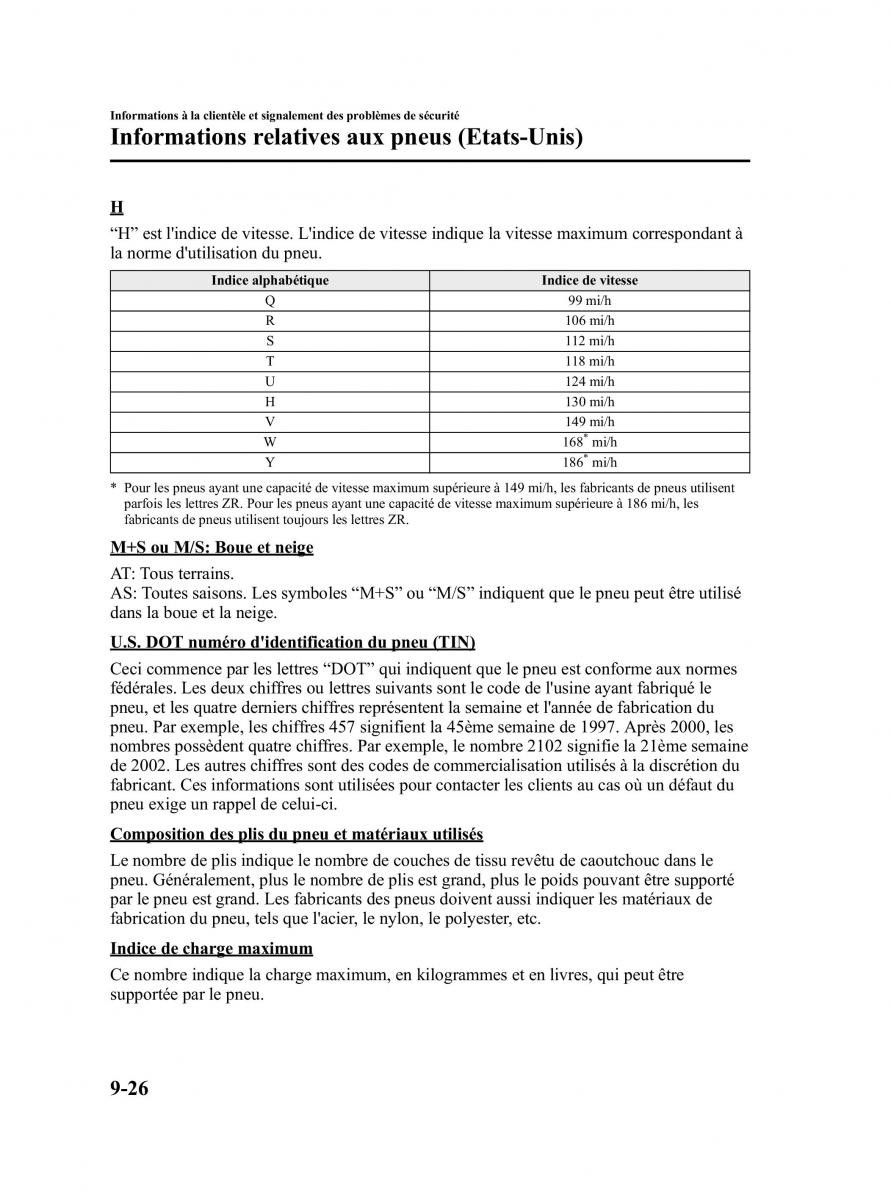 Mazda MX 5 Miata NC III 3 manuel du proprietaire / page 444