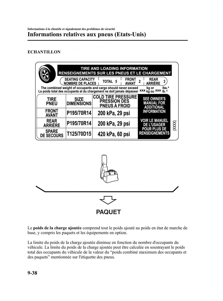 Mazda MX 5 Miata NC III 3 manuel du proprietaire / page 456