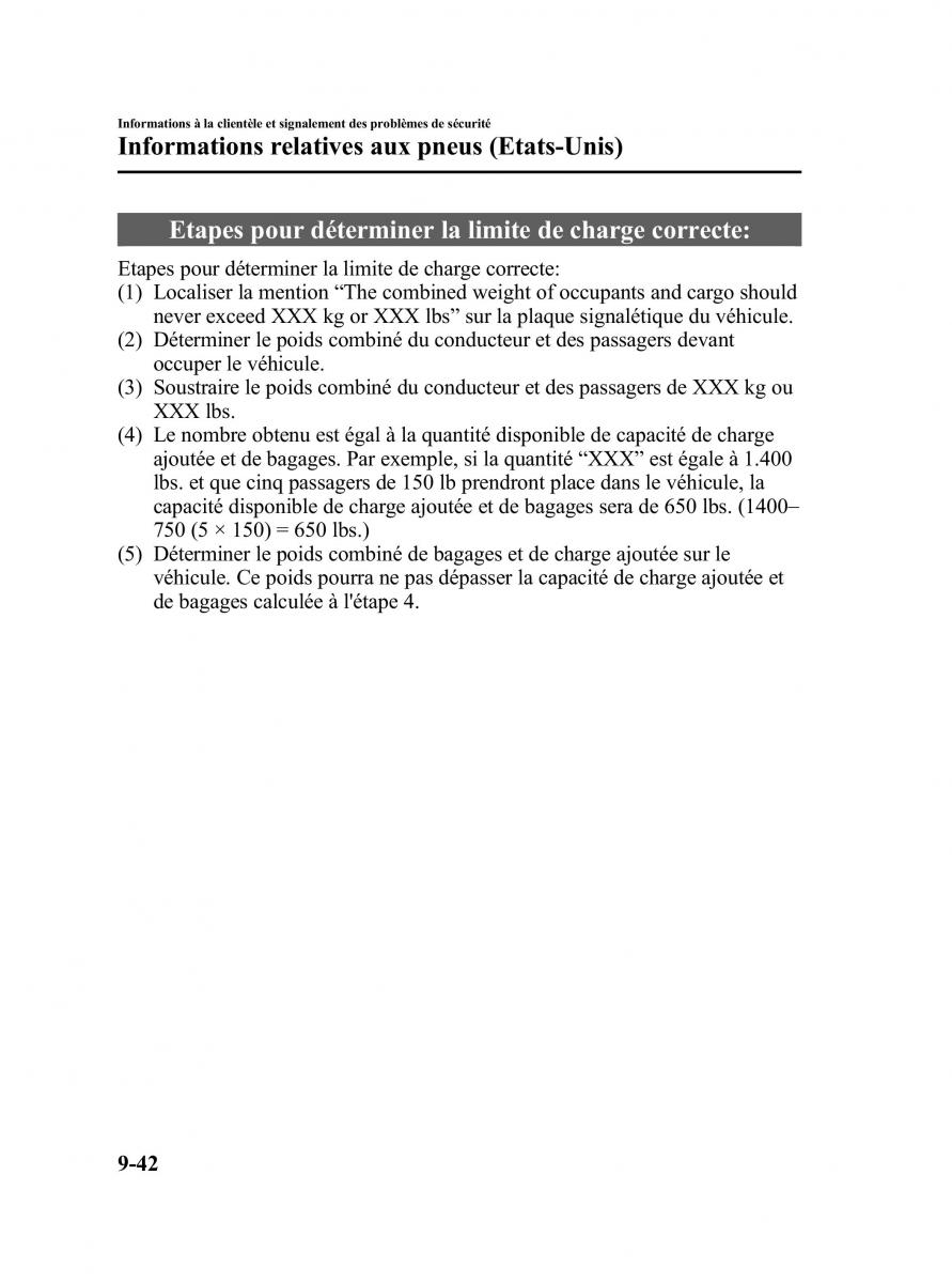 Mazda MX 5 Miata NC III 3 manuel du proprietaire / page 460