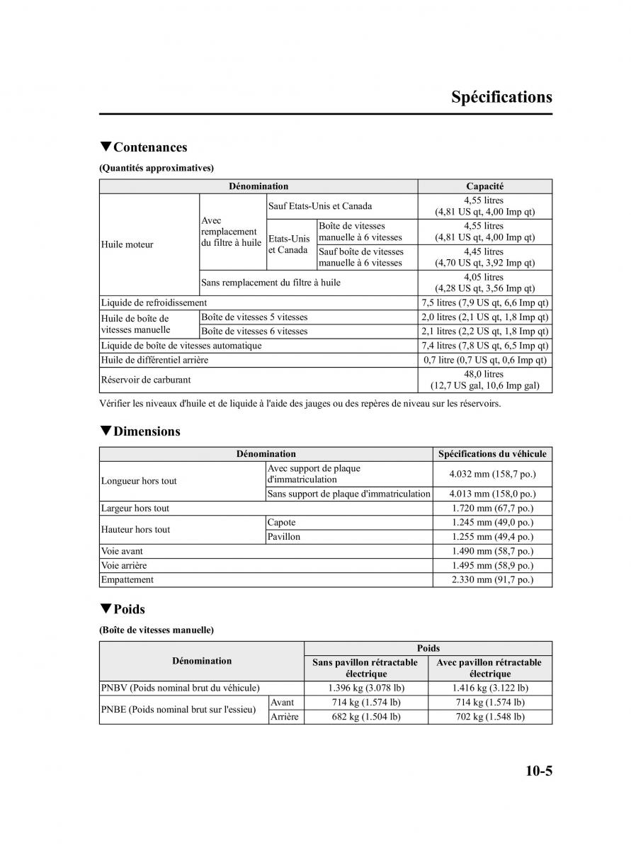 Mazda MX 5 Miata NC III 3 manuel du proprietaire / page 469