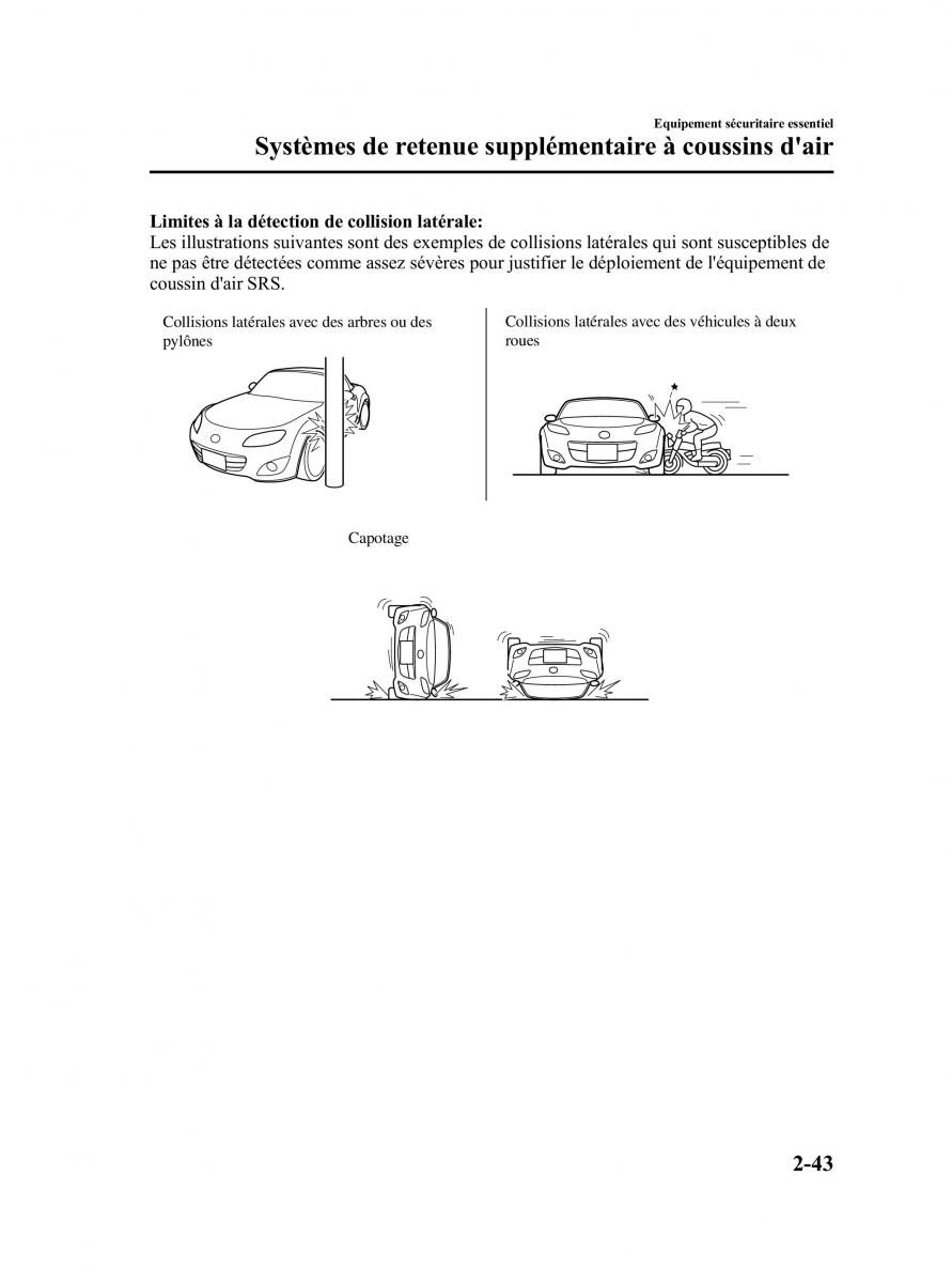 Mazda MX 5 Miata NC III 3 manuel du proprietaire / page 53