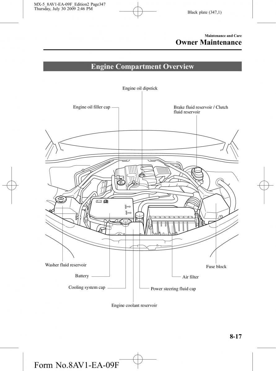 Mazda MX 5 Miata NC III 3 owners manual / page 347