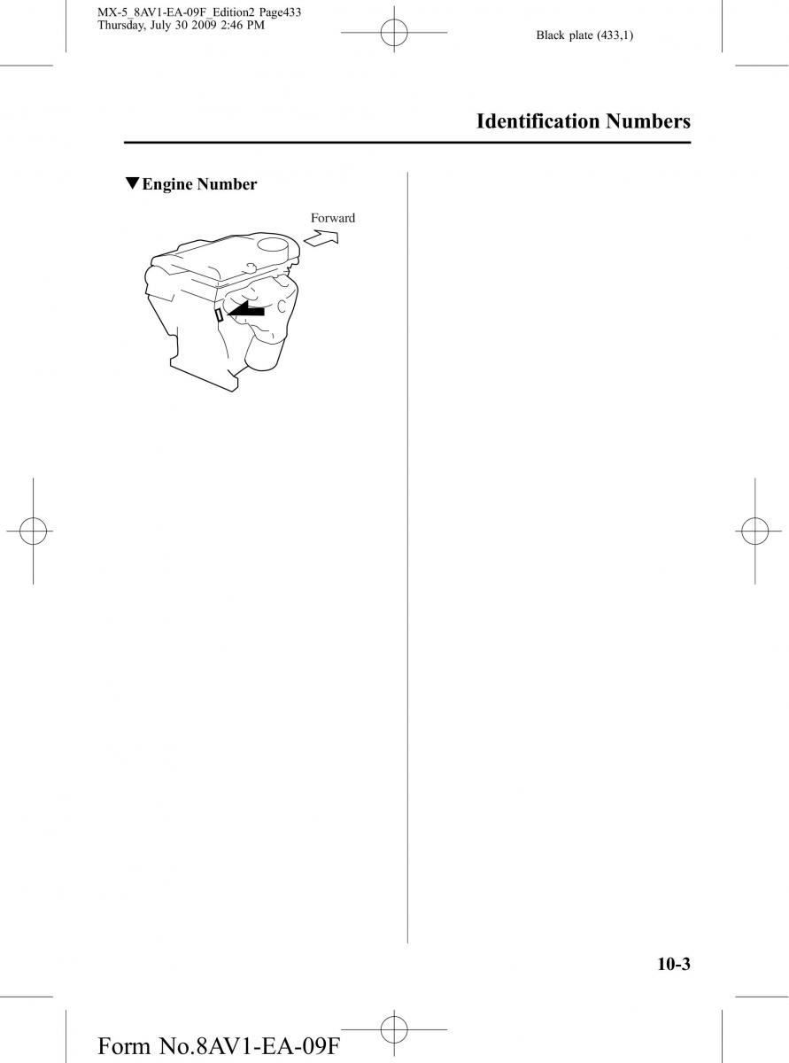 Mazda MX 5 Miata NC III 3 owners manual / page 433