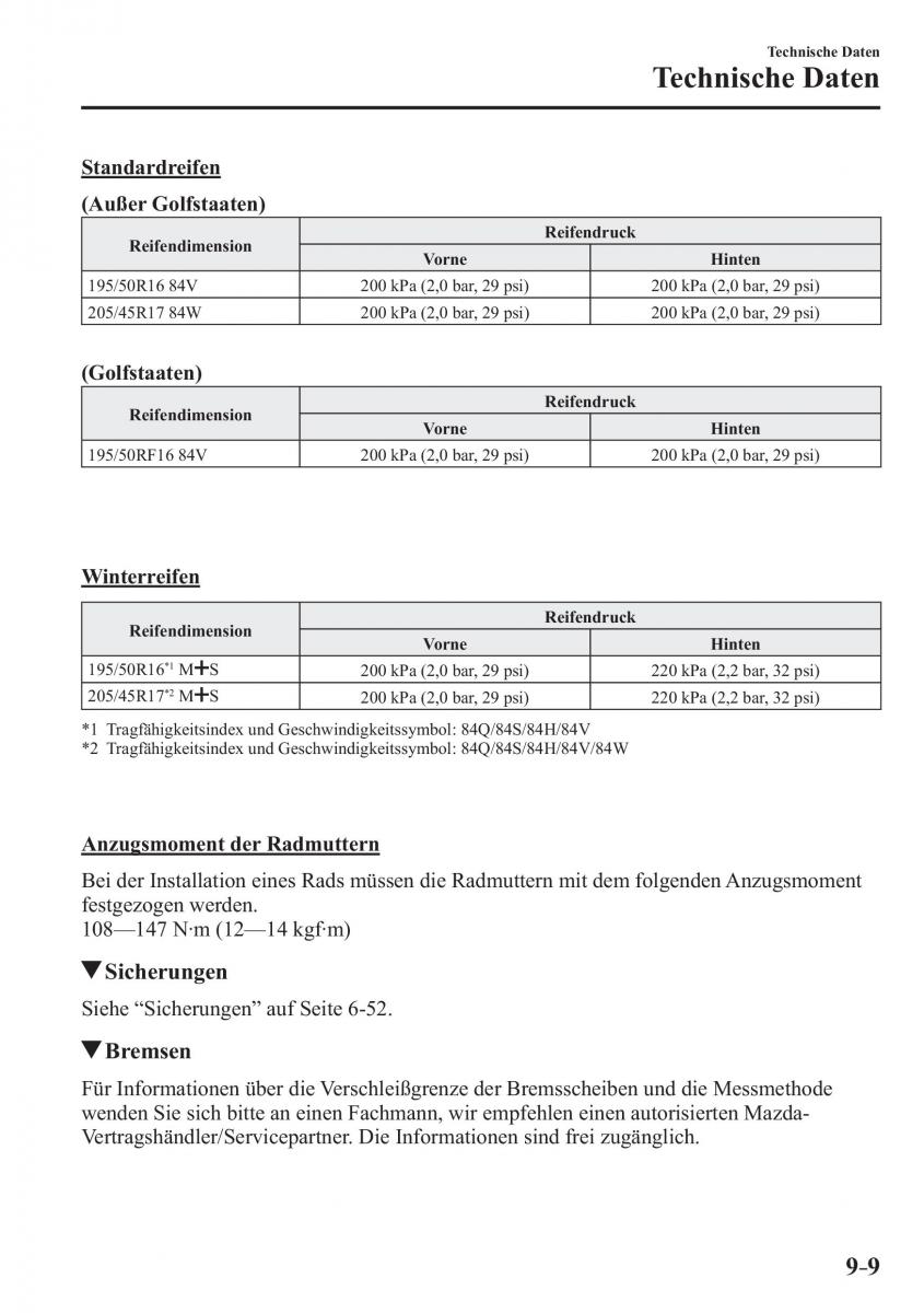 Mazda MX 5 Miata ND IV 4 Handbuch / page 581