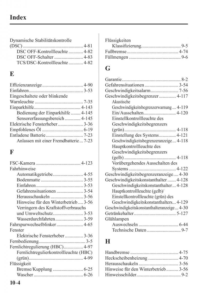 Mazda MX 5 Miata ND IV 4 Handbuch / page 588