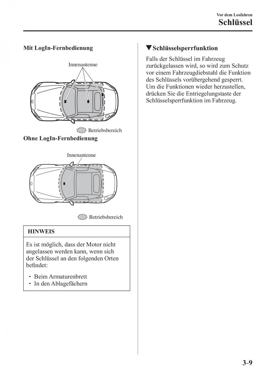 Mazda MX 5 Miata ND IV 4 Handbuch / page 87