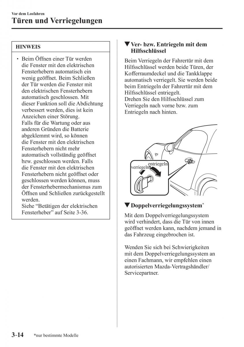 Mazda MX 5 Miata ND IV 4 Handbuch / page 92