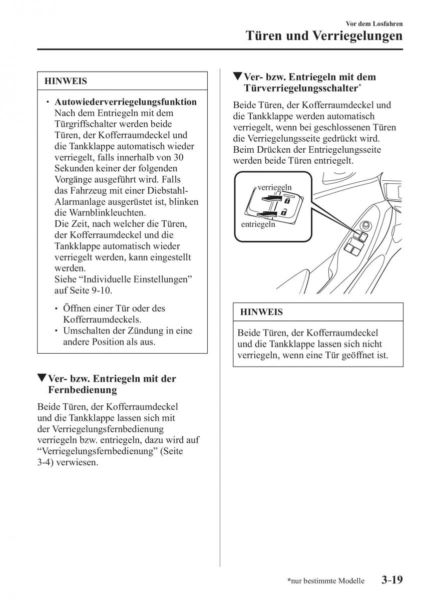 Mazda MX 5 Miata ND IV 4 Handbuch / page 97