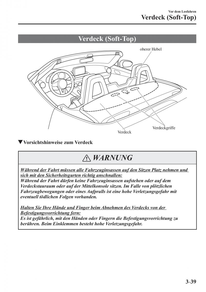 Mazda MX 5 Miata ND IV 4 Handbuch / page 117