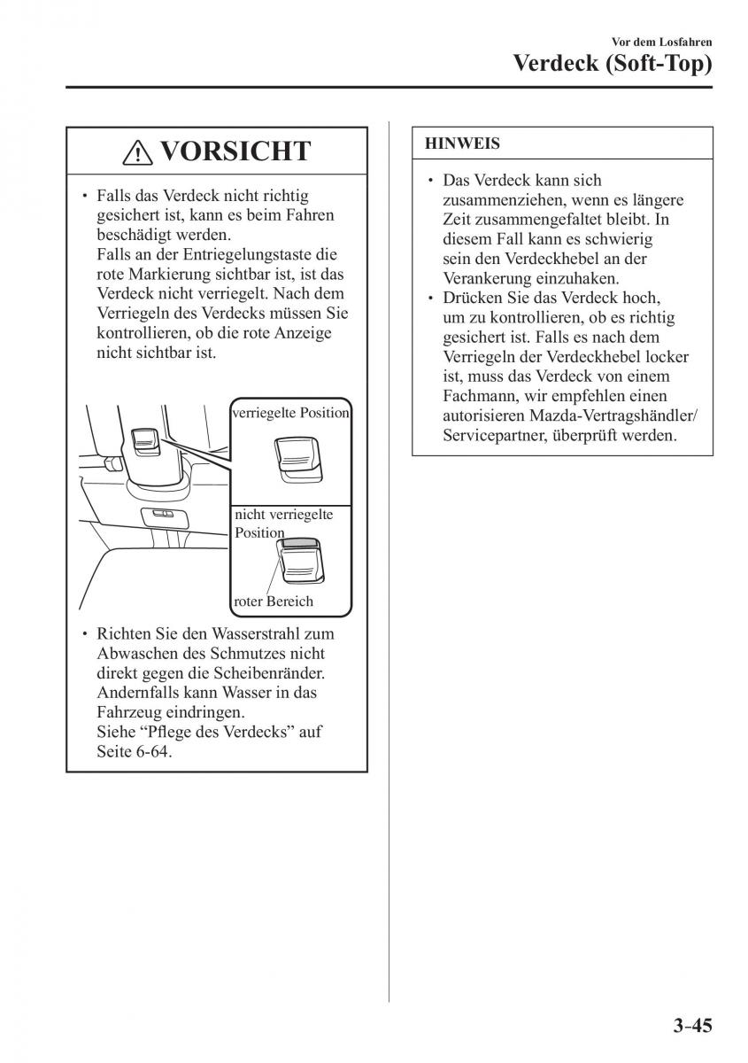 Mazda MX 5 Miata ND IV 4 Handbuch / page 123