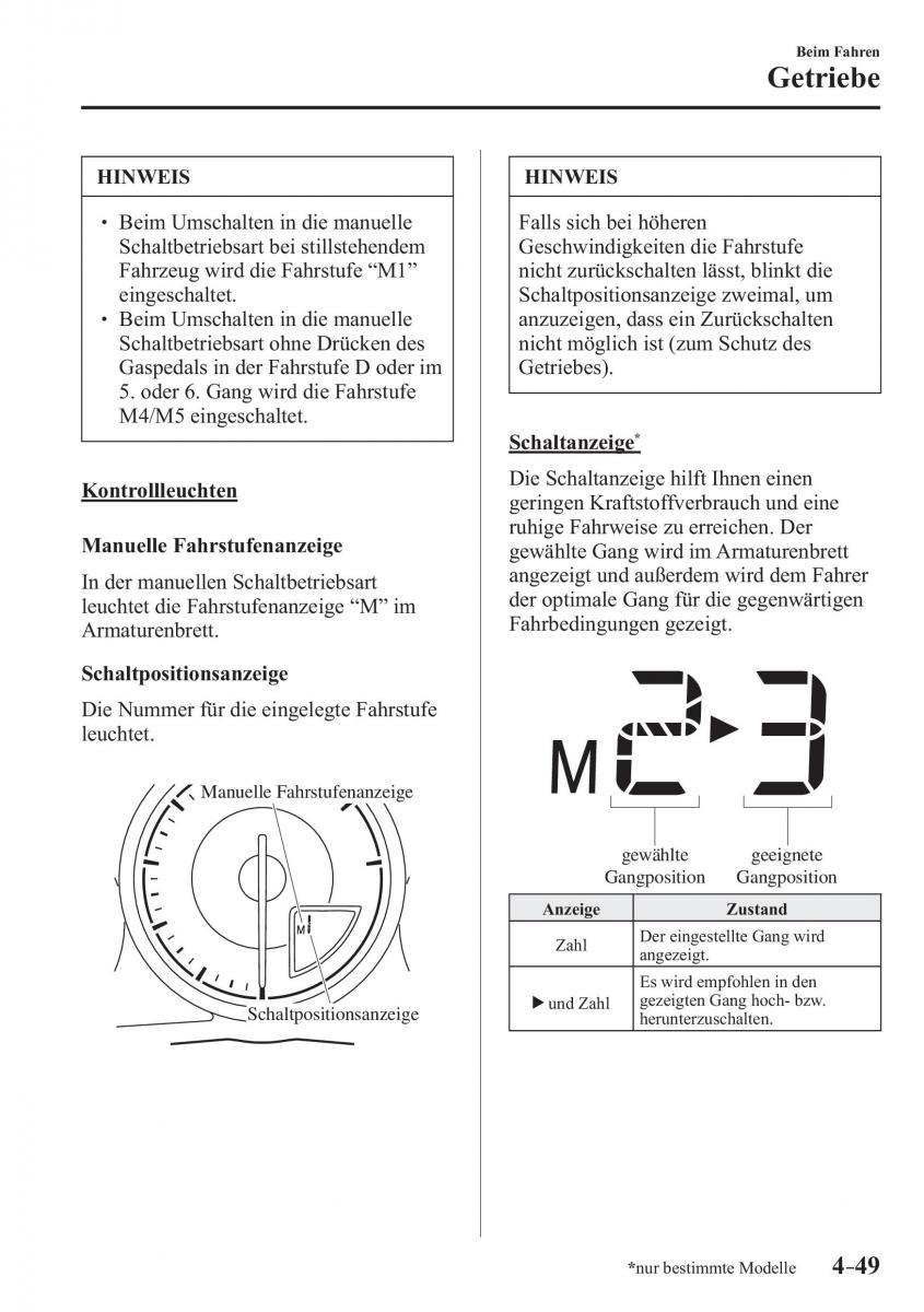 Mazda MX 5 Miata ND IV 4 Handbuch / page 187