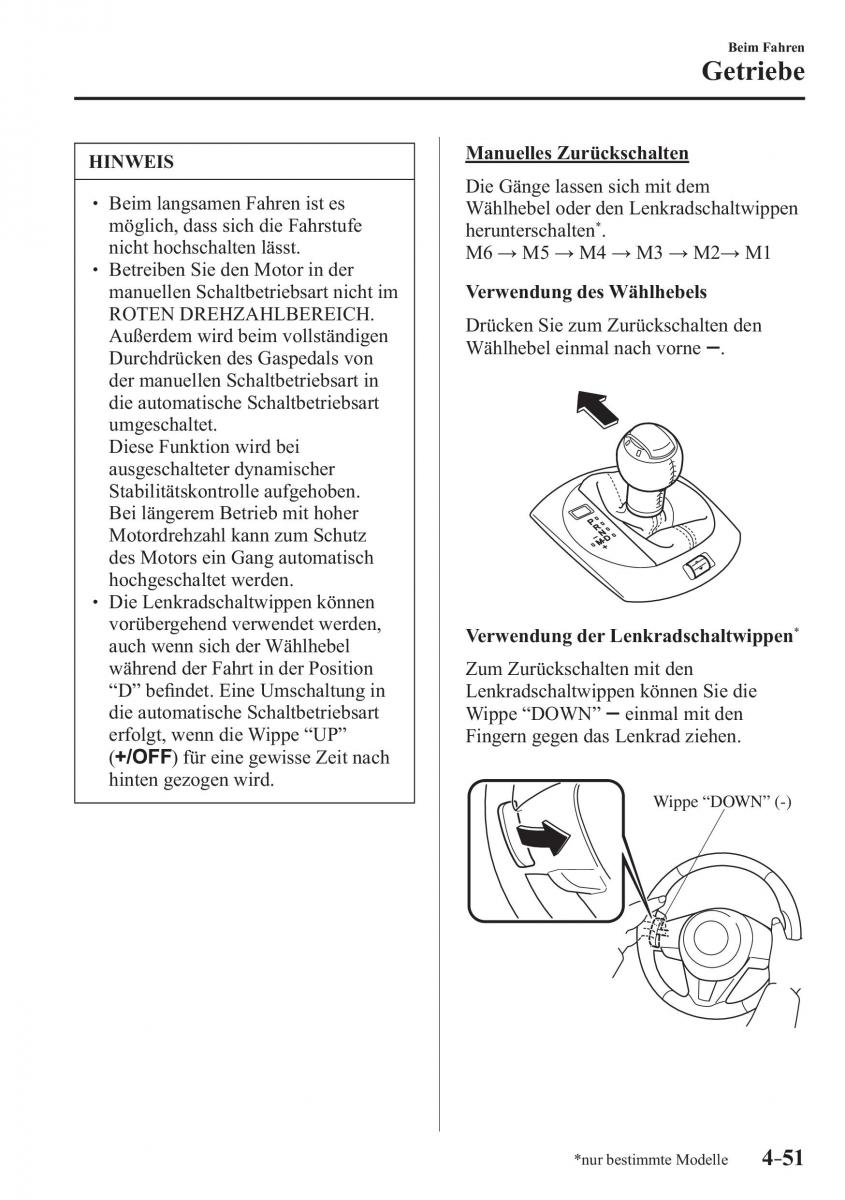 Mazda MX 5 Miata ND IV 4 Handbuch / page 189