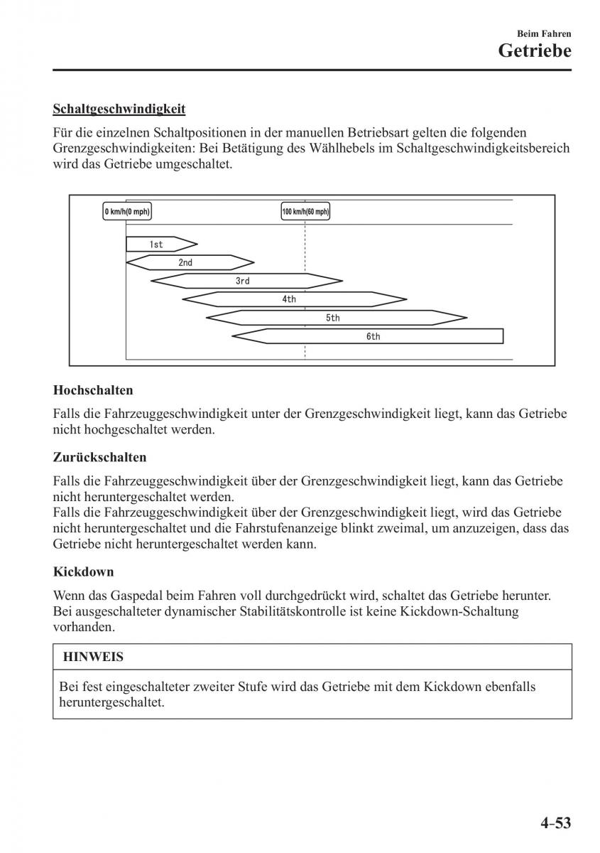 Mazda MX 5 Miata ND IV 4 Handbuch / page 191