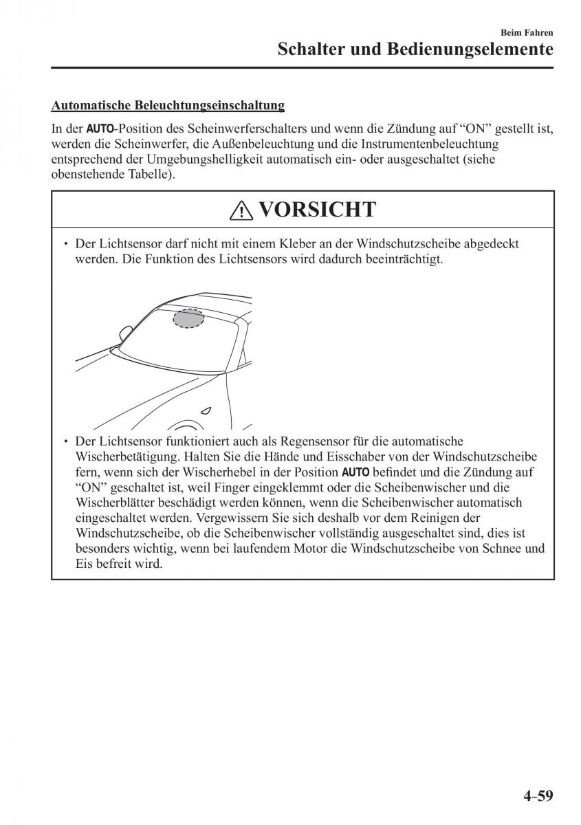 Mazda MX 5 Miata ND IV 4 Handbuch / page 197