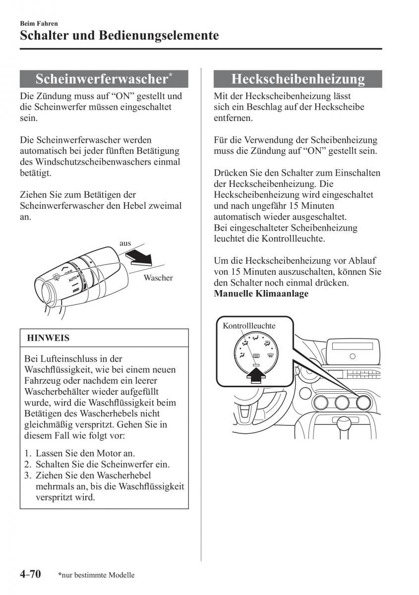 Mazda MX 5 Miata ND IV 4 Handbuch / page 208