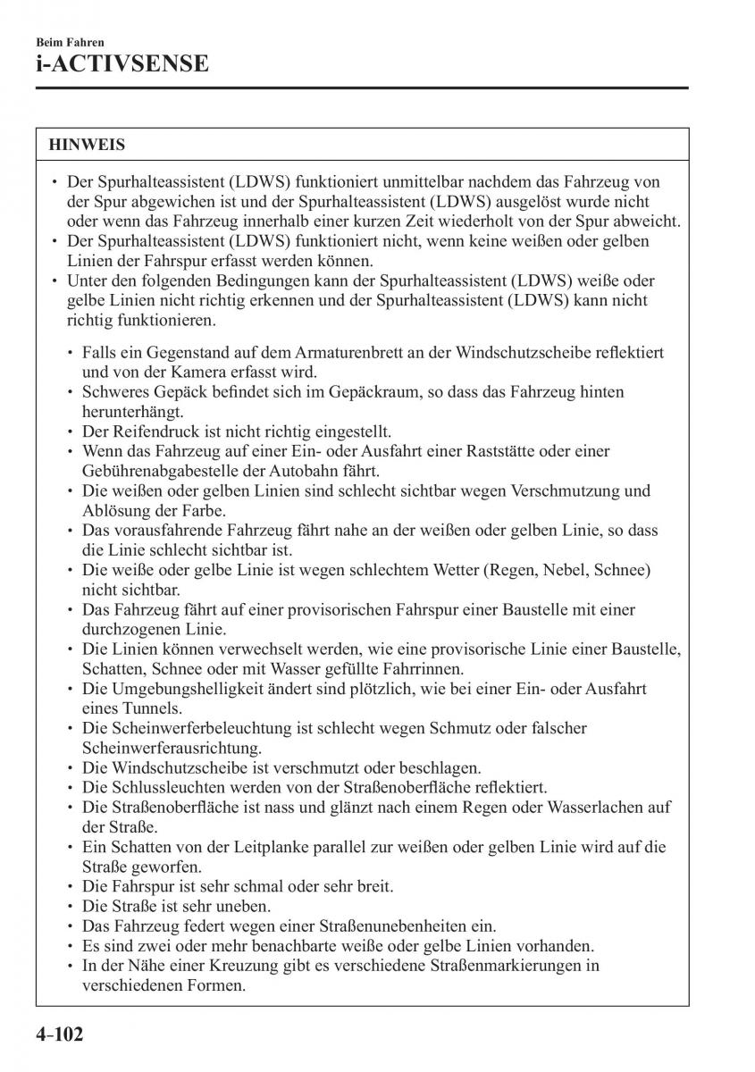 Mazda MX 5 Miata ND IV 4 Handbuch / page 240