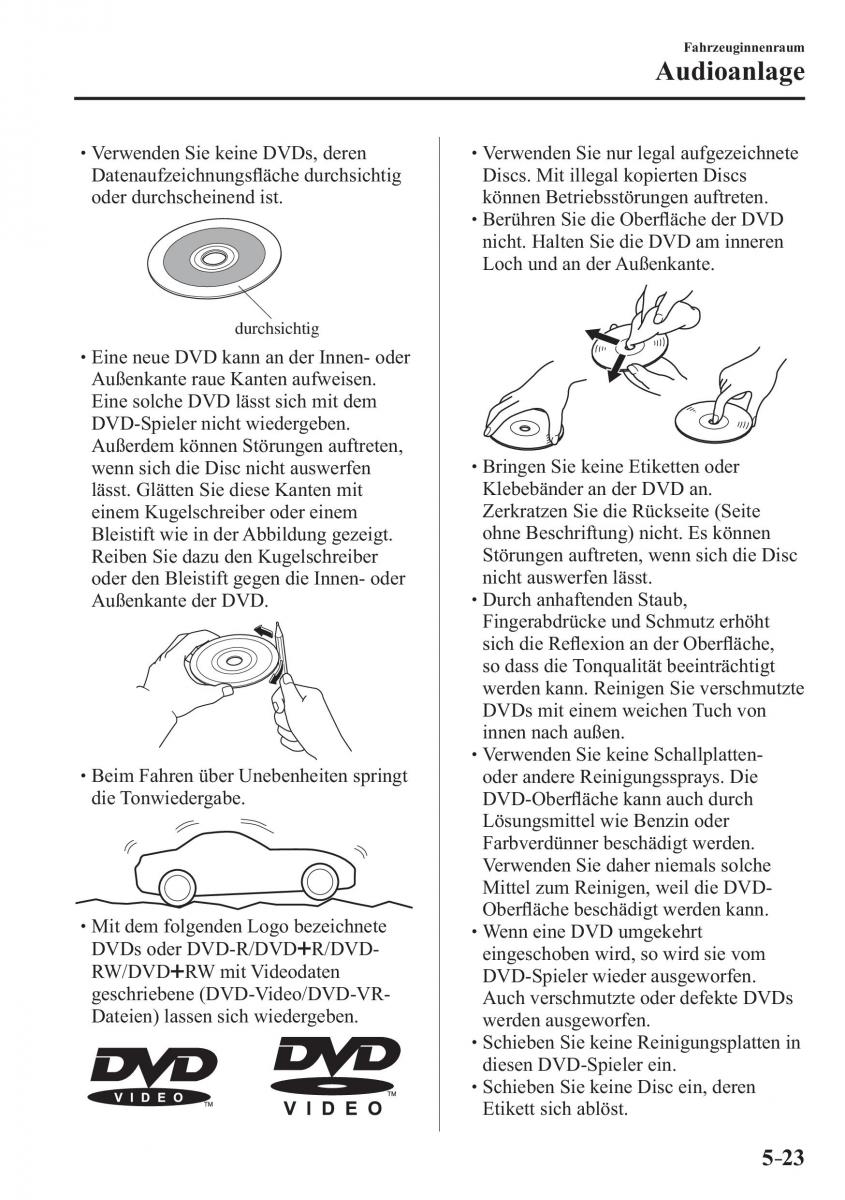 Mazda MX 5 Miata ND IV 4 Handbuch / page 309