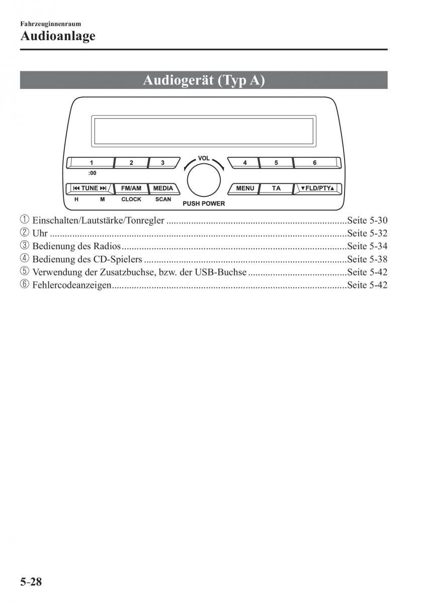 Mazda MX 5 Miata ND IV 4 Handbuch / page 314