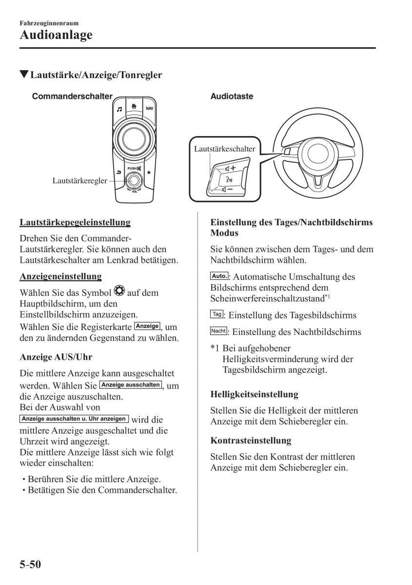 Mazda MX 5 Miata ND IV 4 Handbuch / page 336