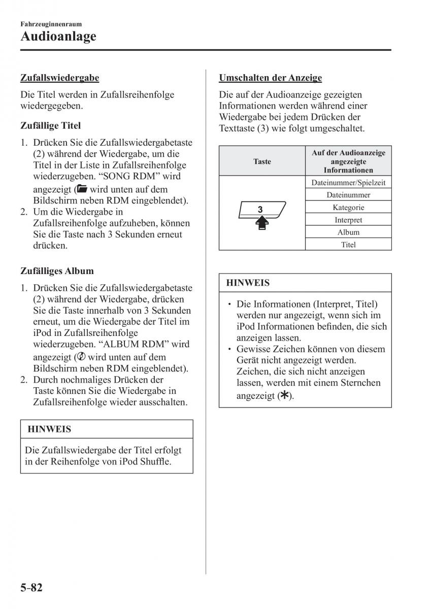 Mazda MX 5 Miata ND IV 4 Handbuch / page 368