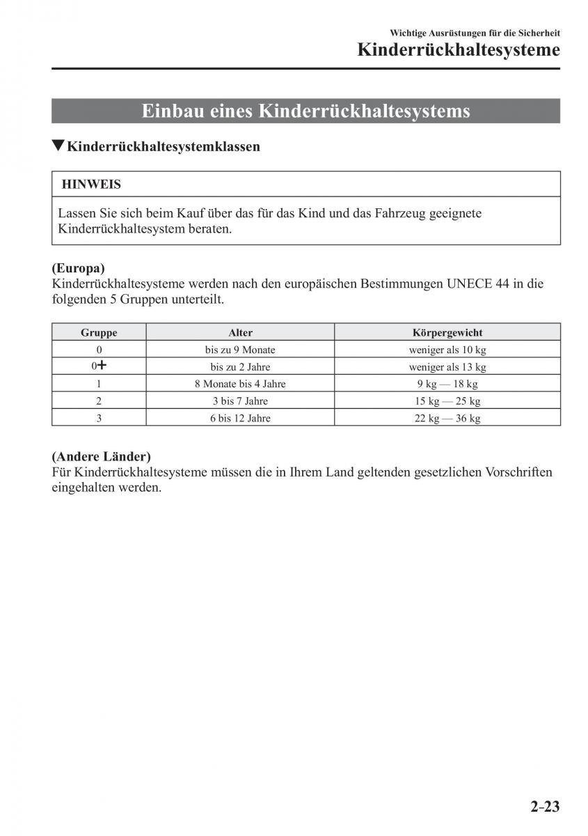 Mazda MX 5 Miata ND IV 4 Handbuch / page 39