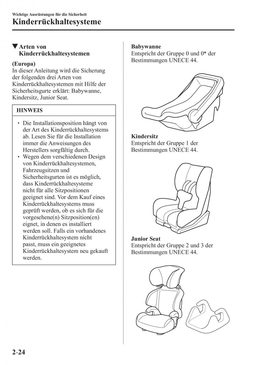 Mazda MX 5 Miata ND IV 4 Handbuch / page 40